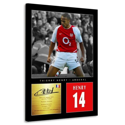 Daedalus Designs - Thierry Henry Arsenal Signature Wall Art - Review