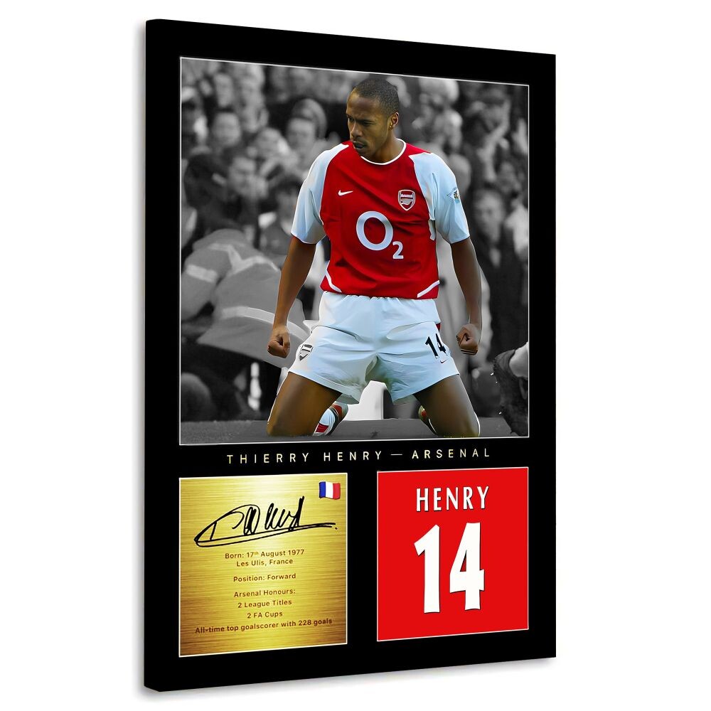 Daedalus Designs - Thierry Henry Arsenal Signature Wall Art - Review