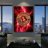 Daedalus Designs - Thunderous Bitcoin Wall Art - Review