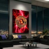 Daedalus Designs - Thunderous Bitcoin Wall Art - Review