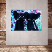 Daedalus Designs - Two Kaws Figures Silhouette Hypebeast Wall Art - Review