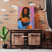 Daedalus Designs - Vintage Wonder Woman Bright Colors Framed Canvas Art - Review