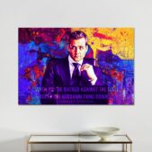Daedalus Designs - When You Are Backed Against The Wall Harvey Specter Wall Art - Review
