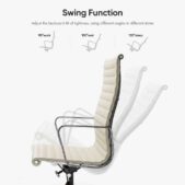 Daedalus Designs - Eames Aluminum Group Office Chair Swing Function