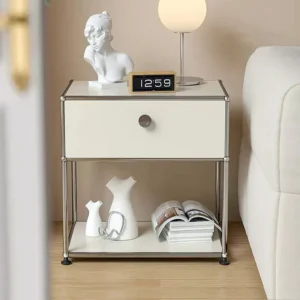 Daedalus Designs USM P2 Bedside Table Nightstand Lifestyle Photo 2