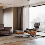 Eames Lounge Chair and Ottoman (Premium Tall Version)
