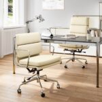 Eames Soft Pad Office Chair | Genuine Leather