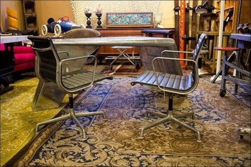 Click to view full screen Eames Aluminum Group Office Chair - Customer Review Image