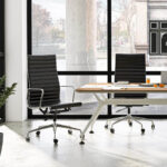 Eames Aluminum Group Office Chair - Black Color