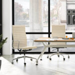 Eames Aluminum Group Office Chair - White Color