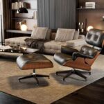 Eames Lounge Chair and Ottoman (Premium Tall Version)