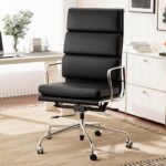Eames Soft Pad Office Chair Replica Black High Back