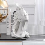 Exotic Half Body Woman Sculpture