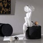 Pensive Beauty Lady Sculpture