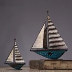 Retro Sailboat Ornament