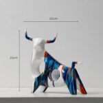Graffiti Bull Statue