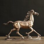 Antique Pegasus Sculpture Wine Holder
