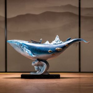 Bionic Whale Sculpture
