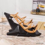 Geometric Elk Wine Rack