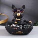 Bubble Bulldog Statue