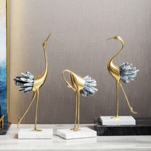 Luxury Oriental Crystal Crane