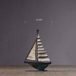 Retro Sailboat Ornament