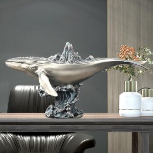 Floating Whale Sculpture