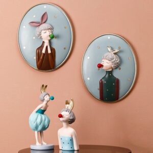 Nordic Lady Wall Decoration