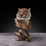 Wildlife Head Statue