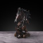 Wildlife Head Statue