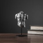 Abstract Man's Body Sculpture