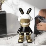Star Rabbit Moon Landing Statue