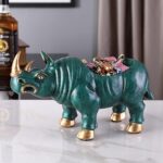 Mighty Rhinoceros Figurine