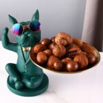 Sitting French Bulldog Storage Statue