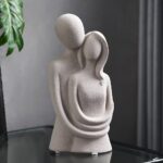 Abstract Couple Sculpture