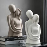 Abstract Couple Sculpture