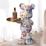 Graffiti Bear Statue