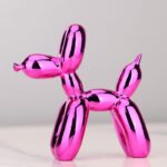 Neon Balloon Dog Sculpture