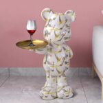 Graffiti Bear Statue
