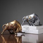 Steampunk Mechanical Bull Statue