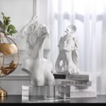 Exotic Half Body Woman Sculpture
