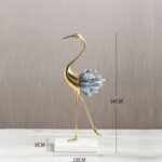 Luxury Oriental Crystal Crane