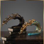 Wave of Horses Sculpture