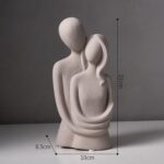 Abstract Couple Sculpture
