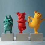 Yoga Bulldog Sculpture