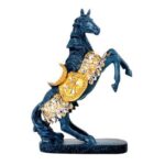 Luxury Golden War Horse Sculpture