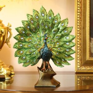 Vintage Luxury Peacock Ornament