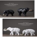 Geometric Elephant Ornament