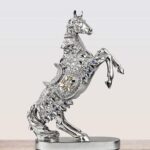 Luxury Golden War Horse Sculpture
