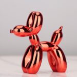 Neon Balloon Dog Sculpture